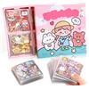 zorvixal 100 Pezzi Kawaii Stickers, Fogli di Adesivi per Ragazze in Cartone Animato