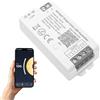 JBdusn DC12-24V C01W Controller WiFi per Strisce LED Monocolore con Dimmer e Luminosità