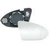 HZ-DESIGN Vetro Specchietto per Ersatzspiegel Dx Lato Passeggero 5G0857522A Adatto A per Golf 7 E Variant