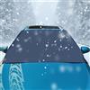 Hsupez Copertura Da Neve Per Parabrezza Dell'Auto,Copertura Per Parabrezza Antigelo,Parabrezza Magnetico Copertura,per Protezione Dalla Neve Dell'Auto,Protezione Solare e Protezione Dal Ghiaccio(210*125cm)