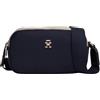 Tommy Hilfiger Donna Borsa a Tracolla Poppy Camera Bag Piccola, Blu (Space Blue), Taglia Unica