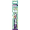 Mr White Disney Stitch - Spazzolino da denti lampeggiante per bambini, con luce lampeggiante di 2 minuti, impugnatura comoda, setole morbide arrotondate e ventosa per riporre in posizione verticale, per