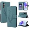 CASAFUNY Cover per Samsung Galaxy A55 5G Custodia Cover in Pelle Portafoglio a Libro Samsung A55 5G Magnetica Supporto Protezione Flip Case Custodia per Samsung Galaxy A55 5G, Blu