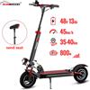 SUNNIGOO N3MAX Scooter elettrico per adulti 10 pollici fuoristrada 48 V velocità massima Scooter da pendolarismo pieghevole con sedile rimovibile da 45 km/h