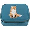 Wrendale Designs by Hannah Dale 'Daydreamer' - Custodia per accessori con volpe ricamata