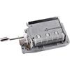 AUNMAS 30 Note Hand Crank Tape Music, Music Box 30 Notes 30 Note Music Box Box Movement Part Puncher 3 Strips Diy Your Songs