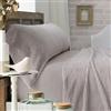 Burrito Blanco | Lenzuola in Coralina, 965 grigio | Letto da 105 cm | (+ misure disponibili) | Lenzuola invernali | Design 965 | Colore grigio
