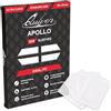 Quiver Time 200 Bustine Protettive Trasparenti Apollo Standard Compatibili con Magic: The Gathering Commander - Bustine Ultra Chiare per Carte da Collezione (66 x 91 mm)