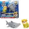 Paw Patrol, Aqua Pups - Set di action figure Rubble and Hammerhead, giocattoli per bambini dai 3 anni in su
