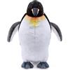 Wonder Sprout Peluche Pinguino reale super morbido peluche Interessante uccello compagno per coccole pisolini e decorazioni per la casa regalo per bambini Halloween Natale bambine e bambini - 30cm