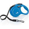 FLEXI Guinzaglio New Classic Tape Blu XS - 3 METRI
