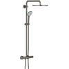 Grohe Euphoria colonna doccia con termostatico, 26075AL0, Euphoria hard graphite spazzolato [Rubinetteria Bagno > Colonne Doccia]