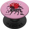 Chinese Lunar New Year 2026 Zodiac Fire Capodanno cinese 2026 Anno del segno zodiacale del cavallo di fuoco PopSockets PopGrip Adesivo