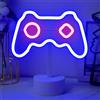Insegna Al Neon per Stanza Dei Videogiochi, Con Base, Alimentata a Usb/A Batteri