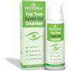 NOVEHA Tea Tree Palpebre Gel Cleanser - Detergente quotidiano a base vegetale con cetriolo, pro-vitamina B5 e acido ialuronico - Detergente rinfrescante per la zona occhi - 50 ml