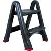 KETER KATER Scaletta pieghevole graffite/rosso