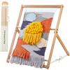 ,Telaio per Tessitura, 64 Cm Di Altezzax50 Cm Di Larghezza, Con Supporto in Legn