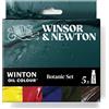 Does not apply Winton - Set Di Tubetti Di Pittura a Olio, Colori Botanici, 5 X 37 Ml