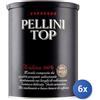 Pellini 6x Multipack Caffe Pellini Top Barattolo Gr 250