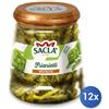 Sacla 12x Multipack Sacla Friarielli Olio Gr 314