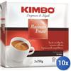 Kimbo 10x Multipack Caffe Kimbo 250X2 Macinato Fresco