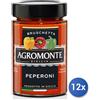 Agromonte 12x Multipack Agromonte Bruschetta Peperoni Gr 100