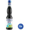 Fabbri 6x Multipack Fabbri Sciroppo Zero Menta Ml 560