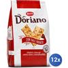 Doriano 12x Multipack Crackers Doriano Sacco Salati Rossi Gr 700