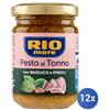 Rio mare 12x Multipack Rio Mare Pesto Tonno Basilico E Pinoli Gr 130