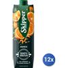 Skipper 12x Multipack Skipper Succo Brik Lt 1 Arancia 100%