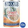 Zuccato 12x Multipack Zuccato Crauti Cotti Gr 385