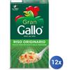 Riso gallo 12x Multipack Riso Gallo Originario Kg 1