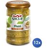 Sacla 12x Multipack Sacla Pate Di Olive Verdi Gr 190