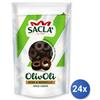 Sacla 24x Multipack Sacla Olive Nere Rondel Busta Gr 185