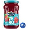 Santa rosa 12x Multipack Santa Rosa Confettura Zero Zuccheri Frutti Rossa Gr 300
