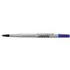 Parker Refill per penna a sfera Parker Quink Roller Refill fine medio blu nero