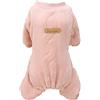 Izefia Maglione del Cane Vestiti Felpa Lana Invernale Caldo 4 Gambe Jumpsuit Pigiama Maglione per Cane Piccolo Gatto Medio