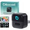 Ottocast Mini Pico 2026 Adattatore Wireless CarPlay & Android Auto, WiFi 6 & Bluetooth 5.4, USB Plug & Play, Da CarPlay/Android Auto Cablato a Wireless,Riconnessione automatica, aggiornamento OTA