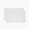 Bellora - Federe Cuscino Letto 50 x 80 - Copricuscino 100% Cotone Traspirante - Protezione e Comfort per il Cuscino - Federe Cuscini Antiacaro - Federa Cuscini Letto con Bottoni - Copriguanciale