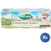 Valfrutta 8x Multipack Piselli Valfrutta Gr 410X3 Medi