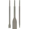 Bosch Professional Set da 3 Pezzi di Scalpelli Long Life SDS plus, per Calcestruzzo, Mattone, Mattone Pieno, 0/20/40mm, Accessorio per Martelli Perforatori e Demolitori