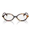 Miu Miu Occhiali da Vista MU04ZS VAU08N Marrone/Trasparente Donna 50/18/140