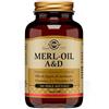 Solgar MERL-OIL A & D - Olio di fegato di merluzzo con Vitamina A e D3, 100 perle softgel