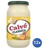 Calvè 12x Multipack Maionese Calve' Vaso Gr 450