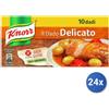 Knorr 24x Multipack Dadi Knorr Delicato 10 Cubi Senza Glutine