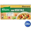 Knorr 24x Multipack Dadi Knorr Vegetale 20 Cubi Senza Glutine