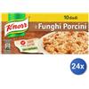 Knorr 24x Multipack Dadi Knorr Funghi 10 Cubi Senza Glutine
