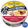 Nostromo 12x Multipack Nostromo Le Insalate Messicana Ton.Fagioli Peperoni 190 Gr