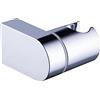 Fililogor Supporto Doccia, Supporto Doccia a Parete Universale, ABS Staffa Supporto Ddoccia Design Ricambio Soffione Doccia (Argento)