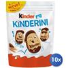Ferrero 10x Multipack Ferrero Kinder Kinderini Gr 250